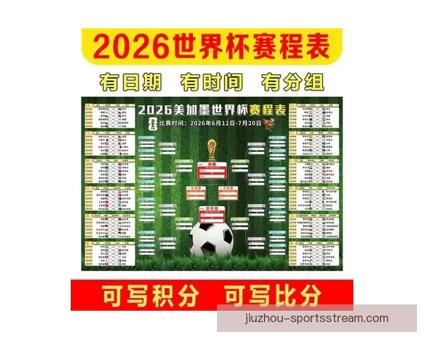 美加墨世界杯全赛程最新安排及精彩对决时间表